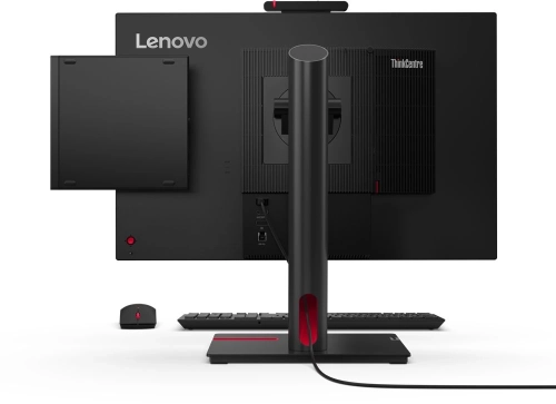 КомпьютерLenovo ThinkCentre Tiny M70q-5 slim i7 14700T (1.3) 16Gb SSD512Gb UHDG 770 без ОС GbitEth WiFi BT 135W kb мышь клавиатура черный (12TD003UUM) фото 6