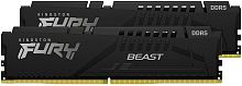 Модуль памяти DDR 5 DIMM 16Gb PC48000, 6000Mhz, Kingston FURY Beast Black EXPO CL30 (Kit of 2) (KF560C30BBEK2-16) (retail)