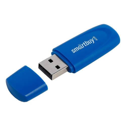 Smartbuy USB Drive 4GB Scout Blue (SB004GB2SCB) фото 2