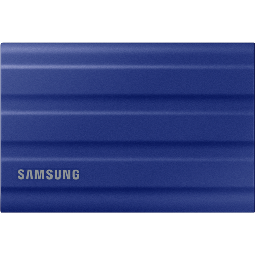 Внешние HDD и SSD/ External SSD 1TB Samsung T7 Shield (Blue), IP65, Type C-to-C/ A, USB 3.2 Gen2, R/ W 1050/ 1000MB/ s, 88x59x13mm, 98g / 12 мес./ (MU-PE1T0R/ WW) (MU-PE1T0R/WW)