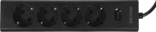 Сетевой фильтр Philips CHP2145BB/ 51 3м (4 розетки) черный (коробка) (CHP2145BB/51) фото 5