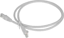 Патч-корд Buro UTP-6-1M-G UTP 4 пары cat.6 CCA molded 1м серый RJ-45 (m)-RJ-45 (m)