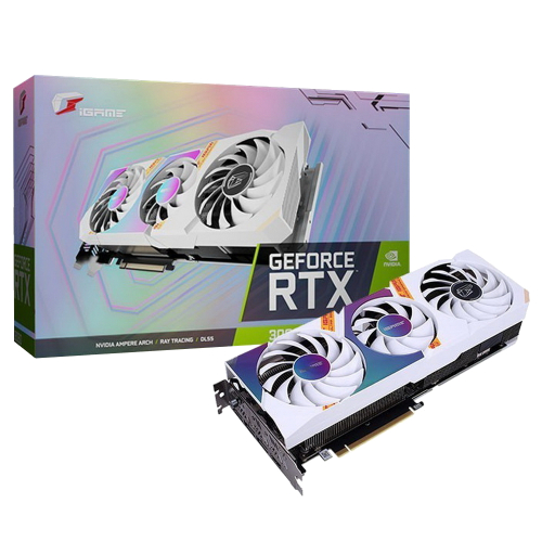 RTX3060Ti iGame Ultra W OC LHR-V 8GB GDDR6 256bit HDMI 3xDP (594659) (RTX 3060 TI ULTRA W OC LHR-V)
