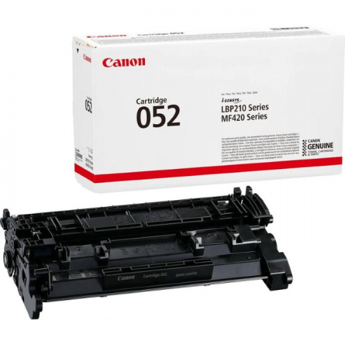 Тонер-картридж Canon CRG 052, черный, 3100 стр., для MF421dw / MF426dw / MF428x / MF429x / LBP212dw / LBP214dw / LBP215x (2199C002)