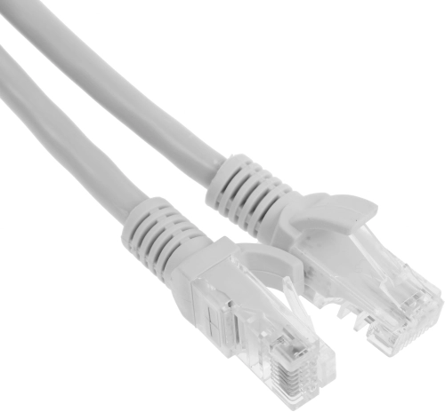 Патч-корд Premier PP6U-3M 10000Гбит/ с UTP 4 пары cat6 CCA molded 3м серый RJ-45 (m)-RJ-45 (m) фото 2