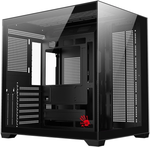 Корпус Bloody CC-122 черный без БП ATX 10x120mm 1xUSB2.0 1xUSB3.0 audio (CC-122-BK) фото 5