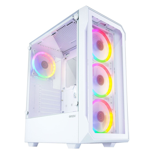 Ginzzu CL330 FAN 12CM FRGB*4 (Белый) фото 2