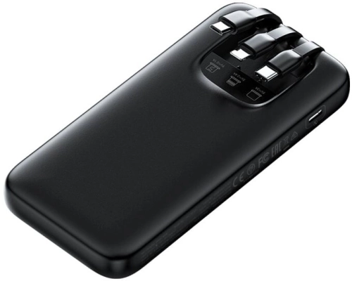 Мобильный аккумулятор Romoss PHC10 10000mAh 22.5W 3A USB-A/USB-C черный (6958377521748) фото 2