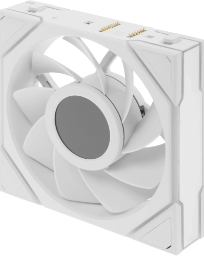 Вентилятор для корпуса Lian-Li Uni Fan TL Wireless LCD 120 LCD Reverse ARGB 120х124x28 белый 4-pin 31дБ (G99.12RTLLCD1W1W.R0) Ret фото 7