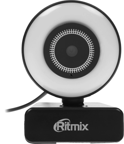 Камера Web Ritmix RVC-250 черный 5Mpix (2592x1944) USB2.0 с микрофоном (80001305) фото 2