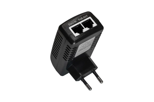 PoE-инжектор Fast Ethernet на 1 порт. Совместим с оборудованием PoE IEEE 802.3af. Мощность PoE на порт - до 15.4W. Напряжение PoE - 50V(конт. 4,5(+); 7,8(-)). Порты (NS-PI-1F-15/A)