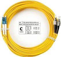 Патч-корд Cabeus FOP(D)-9-LC-FC-10M 2x9/125 OS2 LC дуплекс-FC дуплекс 10м LSZH желтый