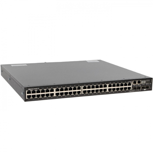 Коммутатор Dell Networking N3048EP-ON, 48x1GbT, 2xSFP+ 10GbE, 48xPoE+/12xPoE 60W, 2 комб. порта GbE SFP, L3 (N3048EP-AOFM-01)