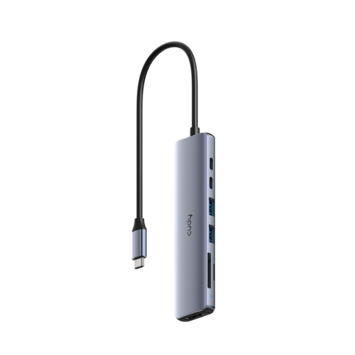 Адаптер/ 7-IN-1 USB C Hub with 4K HDMI (UH407)