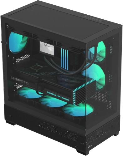 Корпус Formula Crystal Z2 черный без БП E-ATX 10x120mm 3x140mm 2xUSB2.0 1xUSB3.0 1xUSB3.1 audio bott PSU (CRYSTAL Z2 B) фото 5