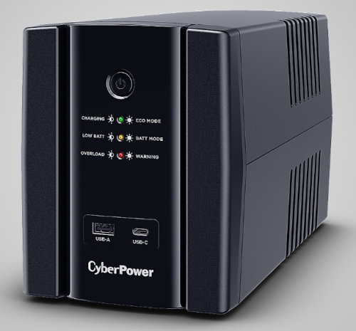 Источник бесперебойного питания/ UPS CyberPower UT1500EG Line-Interactive 1500VA/900W USB/RJ11/45/USB charger A/C