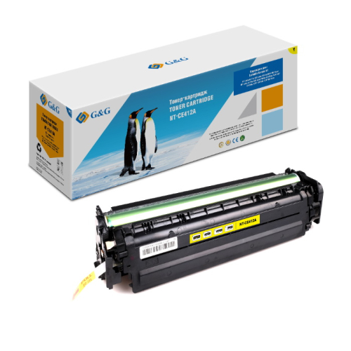 Тонер-картридж G&G NT-CE412A желтый 2600 страниц для HP LaserJet Pro 300 color M351 Pro400 color M451 (NT-CE412A)