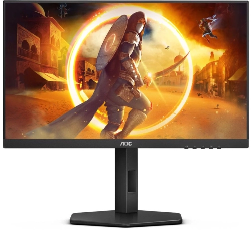 МОНИТОР 23.8 AOC 24G4X Black-Red с поворотом экрана (IPS, 1920x1080, 180Hz, 1 ms, 178°/ 178°, 300 cd/ m, 1300:1, +2xHDMI)