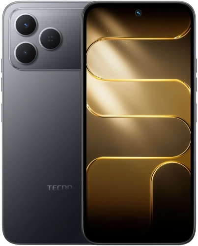 Смартфон Tecno Spark 50 256Gb 8Gb черный моноблок 3G 4G 2Sim 6.67 720x1600 Android 16 50Mpix 802.11 a/ b/ g/ n/ ac/ ax NFC GPS GSM900/ 1800 GSM1900 Protect FM microSD max2048Gb (KN4N 256+8 INK BLACK)