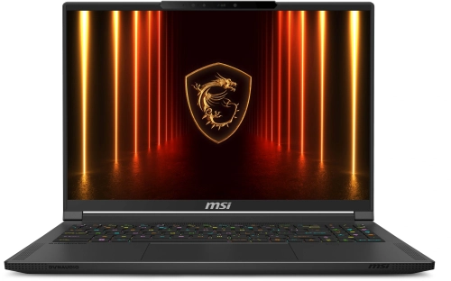Ноутбук MSI Stealth 16 AI A2HWGG-085XRU Intel Core Ultra 7 255H/32Gb (2*16 D5)/SSD1Tb/RTX5070 8Gb (95W)/16/OLED/WQXGA/2560x1600/240Hz/NoOS/RJ-45/Black/2.1kg (9S7-15F535-085)