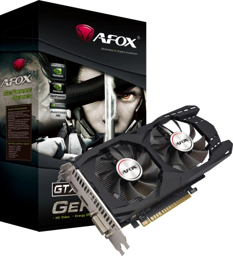 Видеокарта Afox PCI-E 3.0 2107971 NVIDIA GeForce GTX 1050TI 4Gb 128bit GDDR5 1291/ 7000 DVIx1 HDMIx1 DPx1 HDCP Ret (AF1050TI-4096D5H7-V9) фото 7