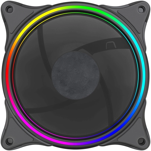 Вентилятор для корпуса Bloody BD-CF120ARGB3 ARGB 120х120x25 черный 4-pin 26дБ (BD-CF120ARGB3-BK) Ret фото 2