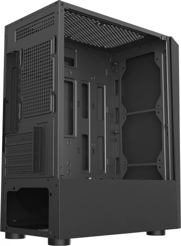 Корпус Bloody BD-CC102F черный без БП mATX 2x120mm 2xUSB2.0 1xUSB3.0 audio bott PSU (BD-CC102F-BK) фото 5