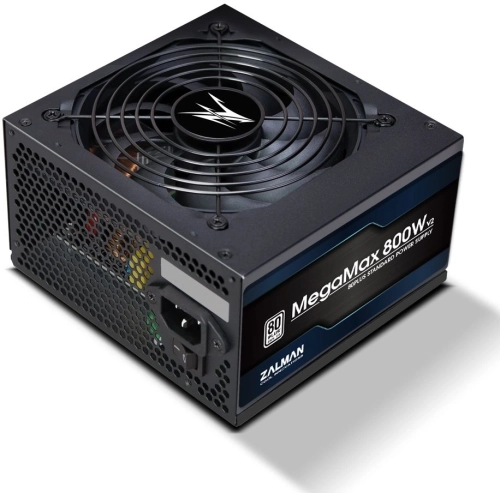 Блок питания Zalman ATX 800W ZM800-TXII V2 80+ (20+4pin) APFC 120mm fan 8xSATA RTL фото 2