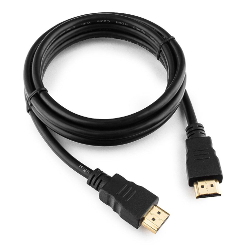 Cablexpert CC-HDMI4-5,Кабель HDMI 1.5м, v2.0, 19M/ 19M, черный, позол.разъемы, экран, пакет