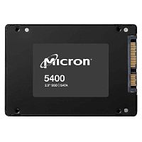 Micron SSD 5400 PRO, 480GB, 2.5" 7mm, SATA3, 3D TLC, R/ W 540/ 520MB/ s, IOPs 95 000/ 37 000, TBW 1324, DWPD 1.5 (12 мес.) (MTFDDAK480TGA-1BC1ZABYYR)