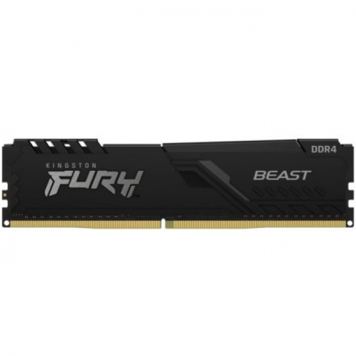 Модуль памяти Kingston FURY Beast Black DDR4 16GB 2666MHz CL16 DIMM 1Gx8 288-pin 1.2V (KF426C16BB1/ 16) (KF426C16BB1/16)
