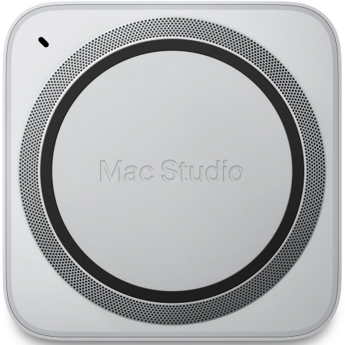 Компьютер Apple Mac studio A2901 (MQH63HN/A) Компьютер Apple Mac studio A2901 M2 Ultra 24 core (3.5) 64Gb SSD1Tb 60 core GPU CR macOS 10GbEth WiFi BT серебристый (MQH63HN/A) фото 2