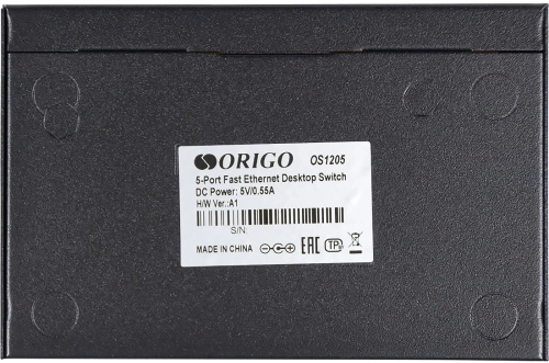Коммутатор/ Unmanaged Switch 5x100Base-TX, metal case (OS1205/A1A) фото 3