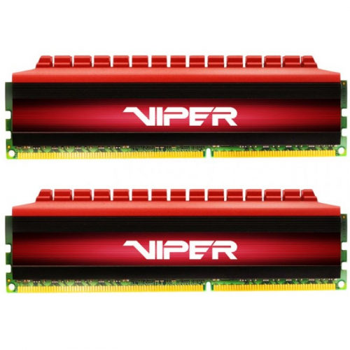 Модуль памяти Patriot Viper4 Red 16GB DDR4 3200MHz PC-25600 DIMM CL16 1.35V (PV416G320C6K)