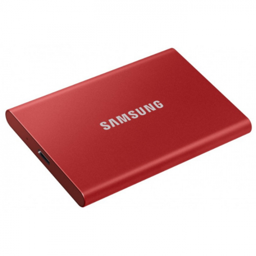 Внешний SSD Samsung T7 1TB USB-C красный (MU-PC1T0R/ WW) (MU-PC1T0R/WW) фото 3