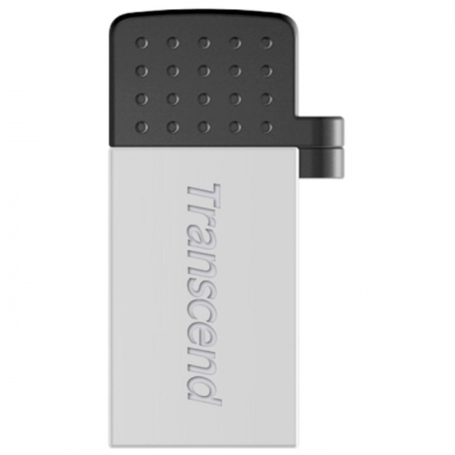 Флеш-накопитель Transcend JetFlash 380S USB 2.0 16 Гб металл серебристый (TS16GJF380S)