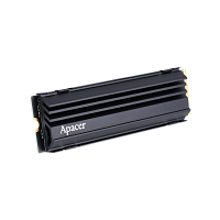 Твердотельный накопитель Apacer SSD AS2280Q4U 4TB M.2 2280 PCIe Gen4x4, R7400/ W6800 Mb/ s, 3D NAND, MTBF 1.6M, NVMe, 3000TBW, Retail, Heatsink, 5 years (AP4TBAS2280Q4U-1)