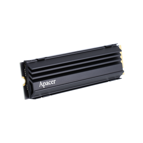 Твердотельный накопитель Apacer SSD AS2280Q4U 4TB M.2 2280 PCIe Gen4x4, R7400/ W6800 Mb/ s, 3D NAND, MTBF 1.6M, NVMe, 3000TBW, Retail, Heatsink, 5 years (AP4TBAS2280Q4U-1)