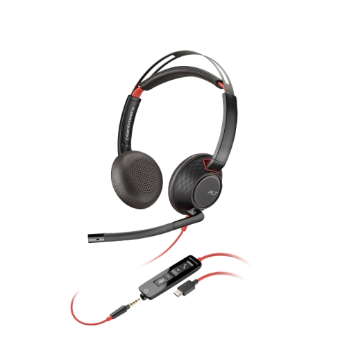 Гарнитура проводная/ Poly BW 5220 USB-C HS +3.5mmP +USB-C/A (8X231AA)