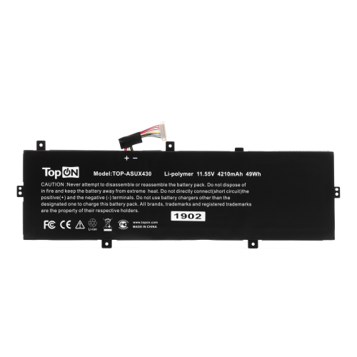 Аккумулятор для ноутбука Asus UX430 11.55V 4210mAh PN: C31N1620 (TOP-ASUX430)
