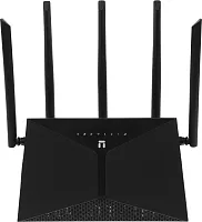 Роутер беспроводной Netis NX30 AX3000 10/100/1000BASE-TX черный (NX30#MLN)