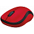 Мышь беспроводная оптическая Logitech M220 Silent красная (1000dpi) (910-004880) (910-004880)