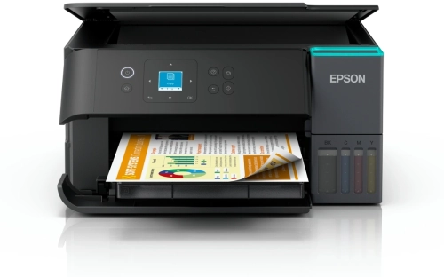 МФУ струйный Epson EcoTank L4360 (C11CL41412) A4 Duplex WiFi черный фото 2
