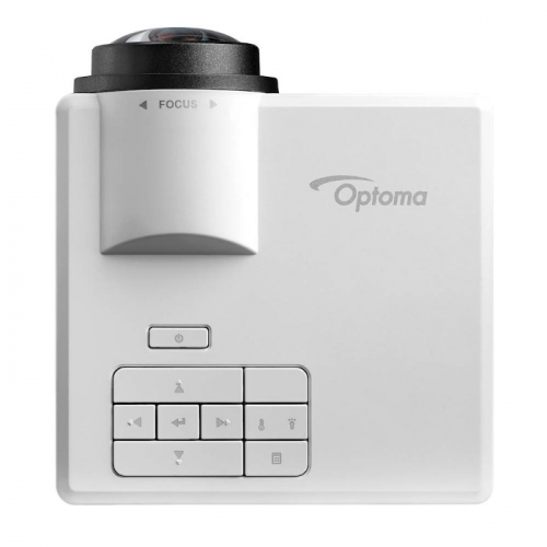 Проектор Optoma ML1050ST DLP, LED, WXGA 1280x800, 1000Lm, 20000:1, MicroSD, Grey (E1P2A215E1Z1) фото 3