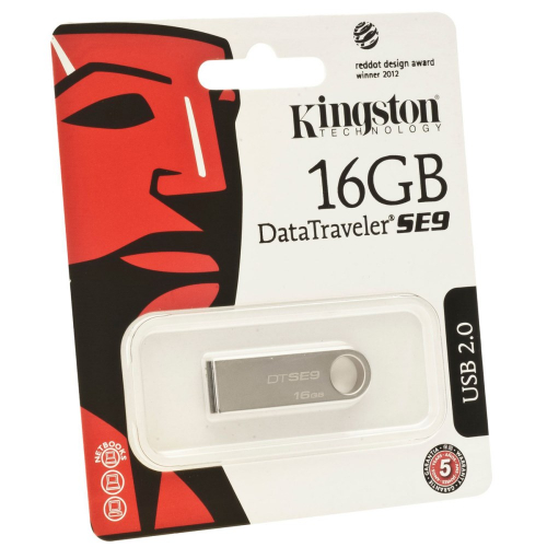USB-флэш накопитель Kingston DataTraveler SE9 16 Гб (DTSE9H/16GB) фото 2