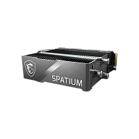 MSI SSD SPATIUM M580 FROZR, 2000GB, M.2(22x80mm), NVMe, PCIe 5.0 x4, 3D TLC, R/W 14600/12700, IOPs -/-, DRAM buffer 4096, TBW 1400, DWPD 0.33, with Heat Spreader (5 лет) (S78-440Q780-P83)