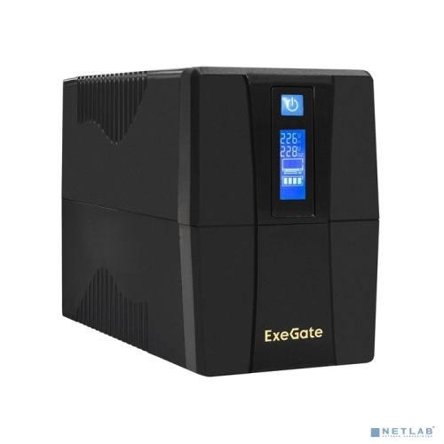 Exegate EX292789RUS ИБП ExeGate Power Smart ULB-1000.LCD.AVR.4C13