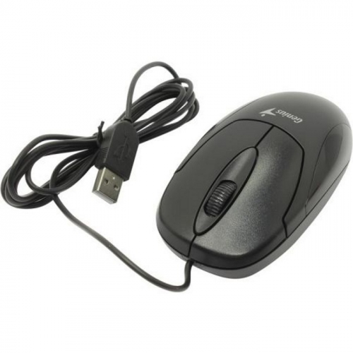 Мышь Genius XScroll V3, Wired, 1000dpi, 3 buttons, cable 1.5m (31010021400) фото 2
