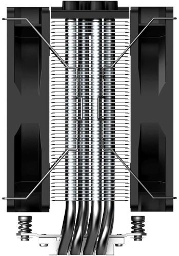 ID-COOLING SE-214-XT PLUS LGA1700/ 1200/ 115X/ AM5/ AM4 (16шт/ кор, TDP 200W, PWM, 4 тепл.трубки прямого контакта, 2 x FAN 120mm) RET фото 5