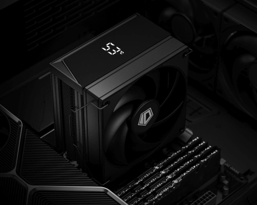 Устройство охлаждения(кулер) ID-Cooling Frozn A410 TD Soc-AM5/AM4/1200/1700/1851 черный 4-pin 29.85dB Al+Cu LCD 220W 750gr Ret фото 11